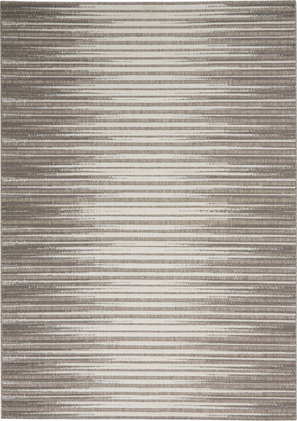 Nourison Home Key Largo KLG01 Light Grey Contemporary Power-loomed Rugs