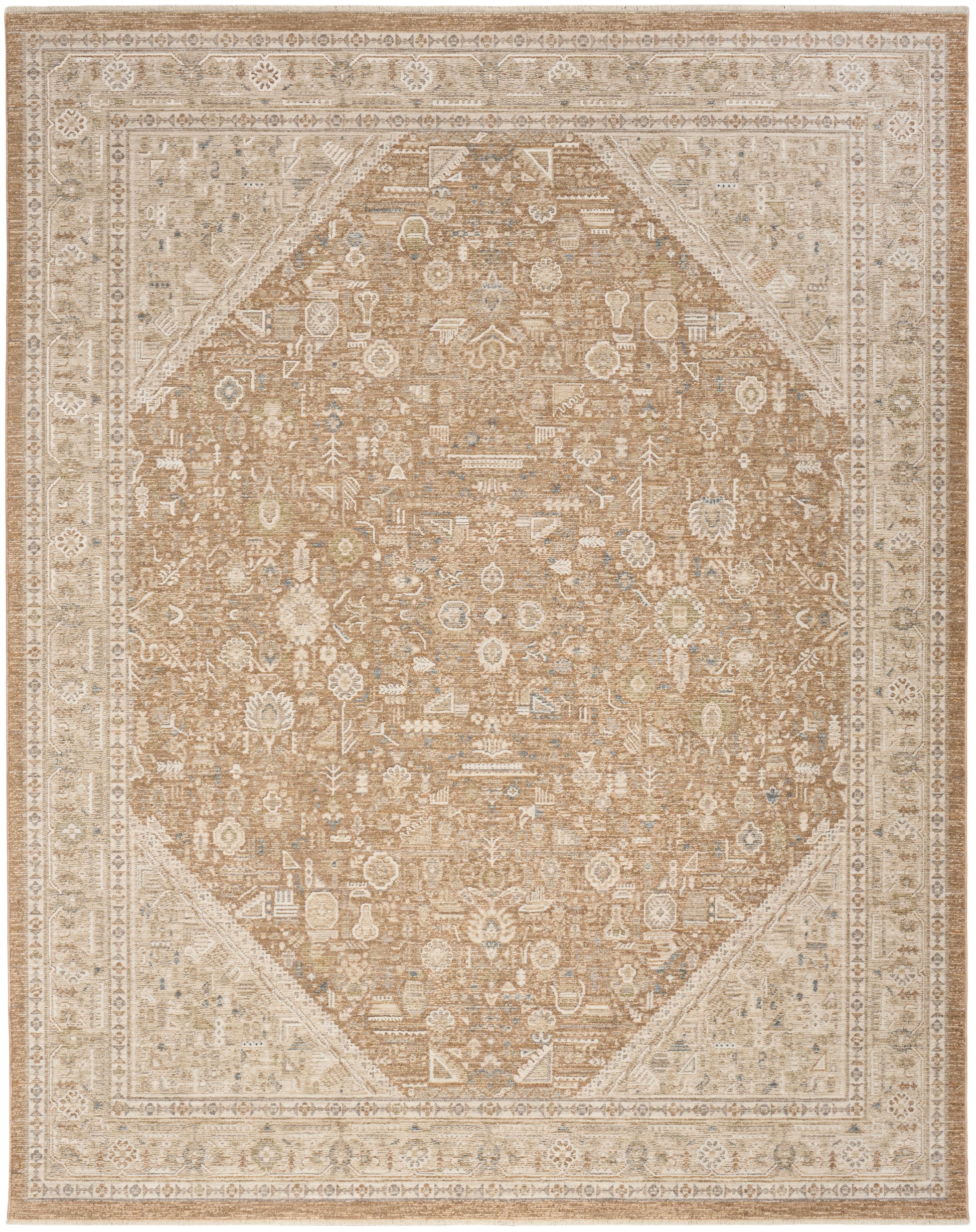 Nourison Home Retreat  Mocha  Traditional