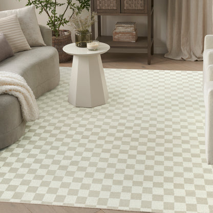 Nourison Home Serenity Home  Ivory  Contemporary