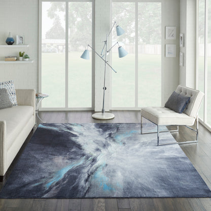 Nourison Home Le Reve  Charcoal Multicolor  Contemporary