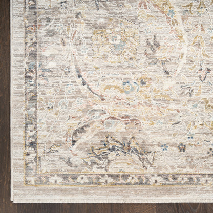 Nourison Home Antique Fusion  Light Grey  Traditional