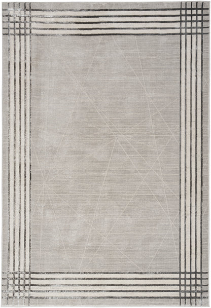 Nourison Home Desire DSR01 Grey Silver Contemporary Power-loomed Rug