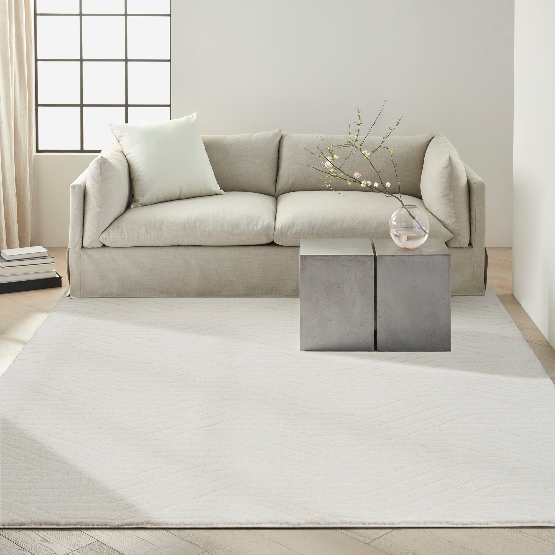 Calvin Klein Surfaces  Ivory  Contemporary