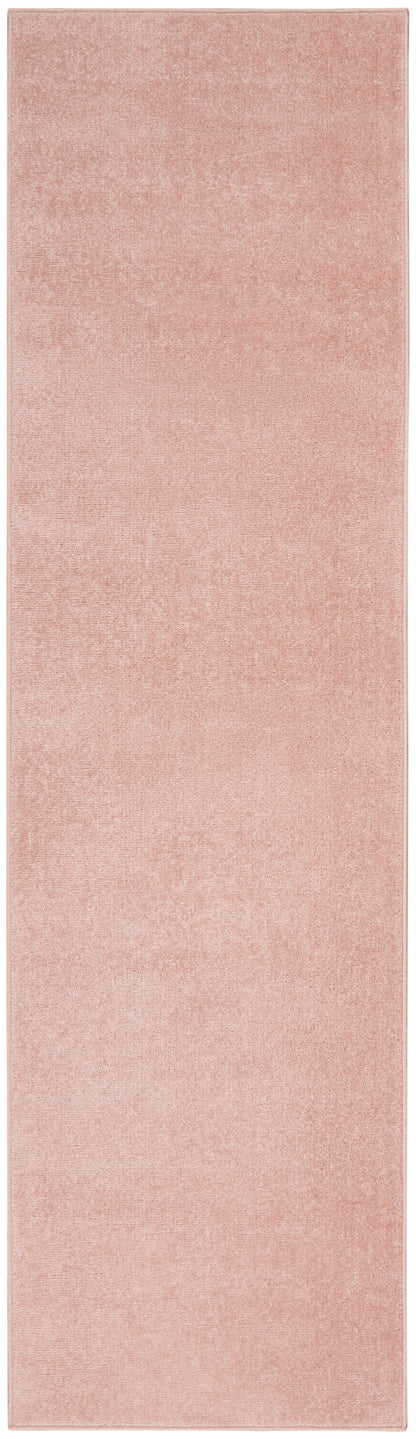 Nourison Home Nourison Essentials NRE01 Pink Contemporary Power-loomed Rug