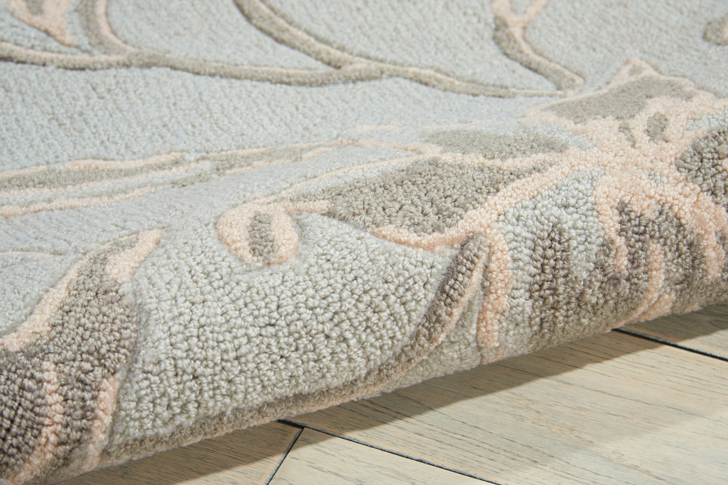 Nourison Home Fantasy  Aqua  Transitional