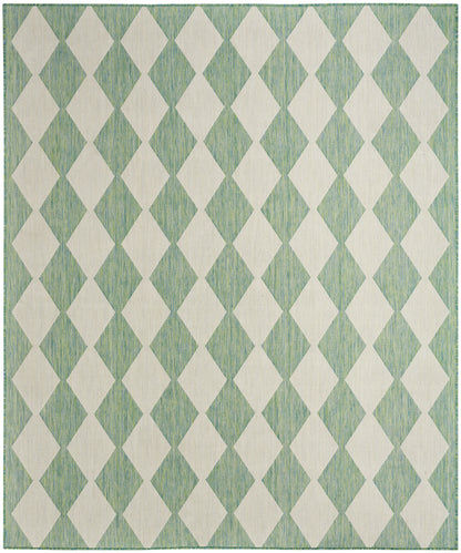 Nourison Home Positano  Blue Green  Contemporary