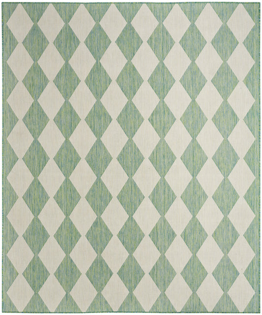 Nourison Home Positano  Blue Green  Contemporary