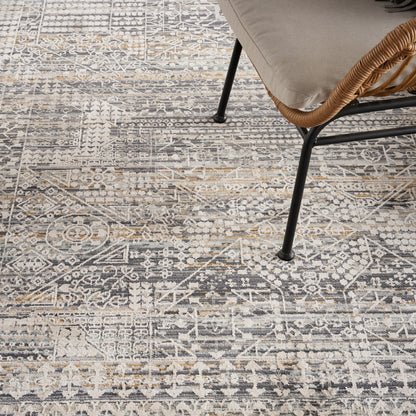Nourison Home Lynx  Ivory Slate  Transitional