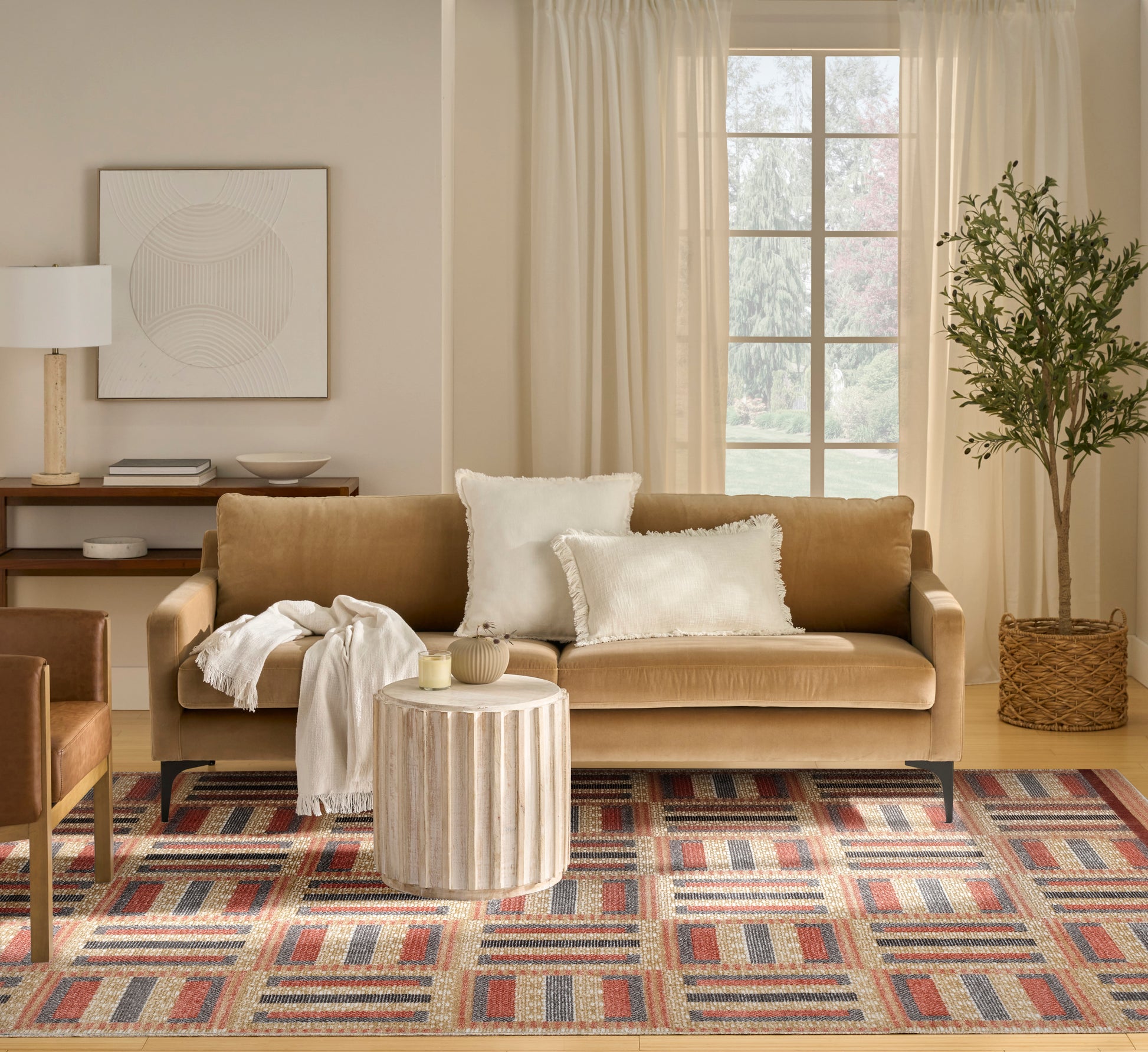 Nourison Home Nordic  Multicolor  Contemporary