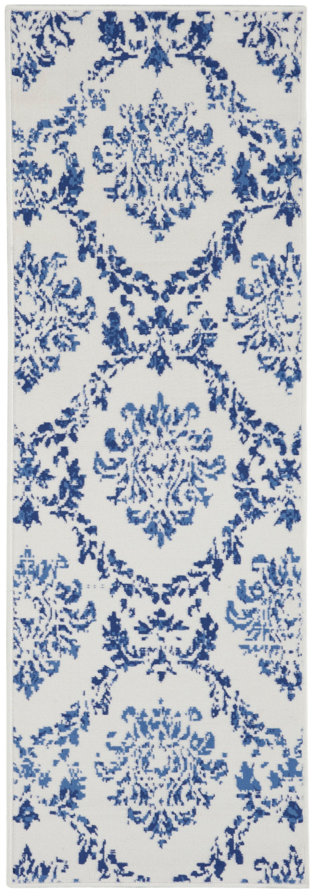 Nourison Home Whimsicle WHS01 Ivory Navy Contemporary Power-loomed Rug