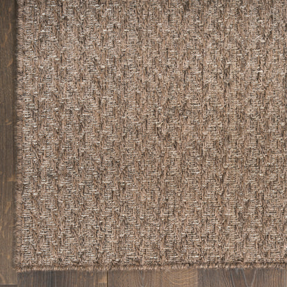 Nourison Home Tulum  Brown  Contemporary