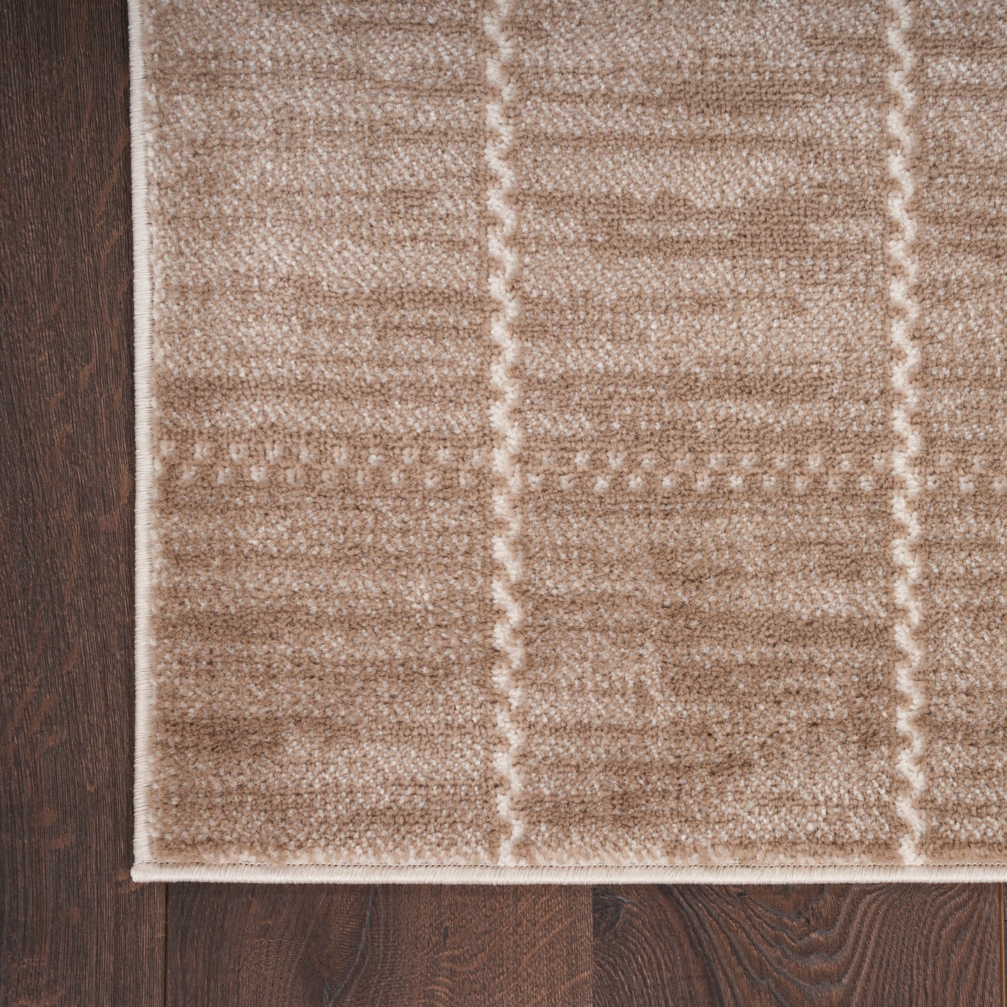 Nourison Home Serenity Home  Mocha Ivory  Contemporary