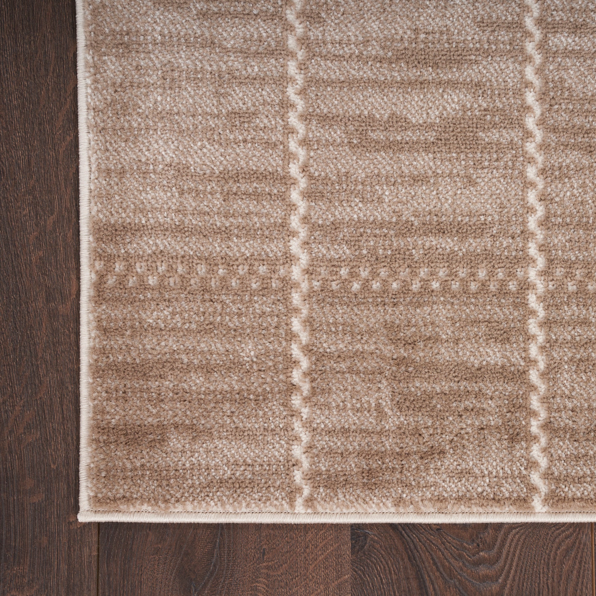 Nourison Home Serenity Home  Mocha Ivory  Contemporary