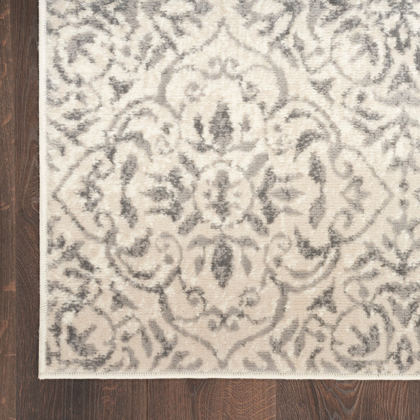 Nourison Home Jubilant  Ivory Grey  Contemporary