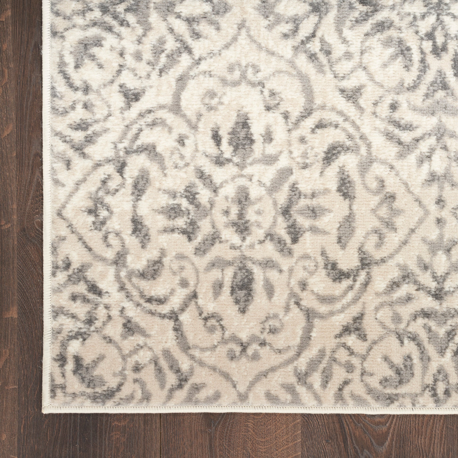 Nourison Home Jubilant  Ivory Grey  Contemporary