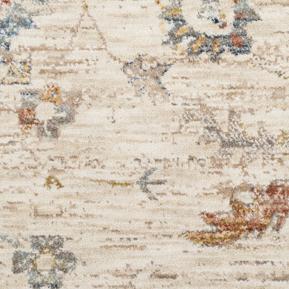 Nourison Home Antique Fusion  Ivory Multicolor  Traditional