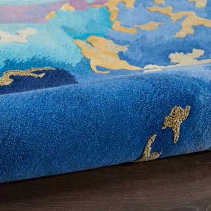 Nourison Home Prismatic  Multicolor  Contemporary