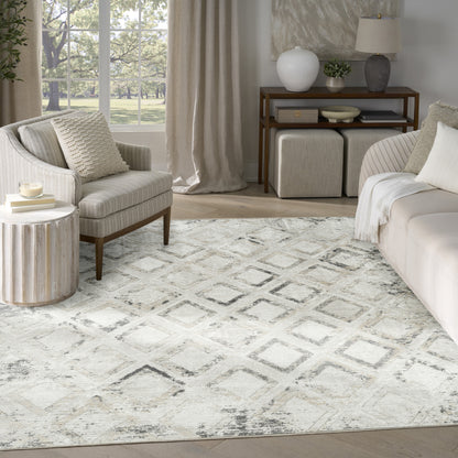 Nourison Home Dekor  Grey Charcoal  Contemporary