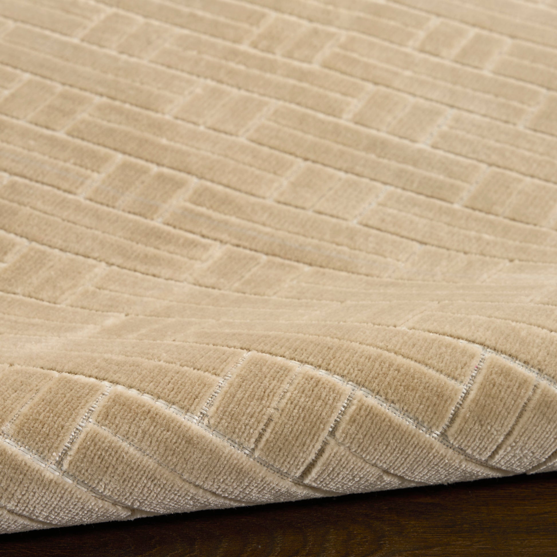 Nourison Home Washable Charm  Beige Ivory  Contemporary