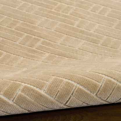 Nourison Home Washable Charm  Beige Ivory  Contemporary