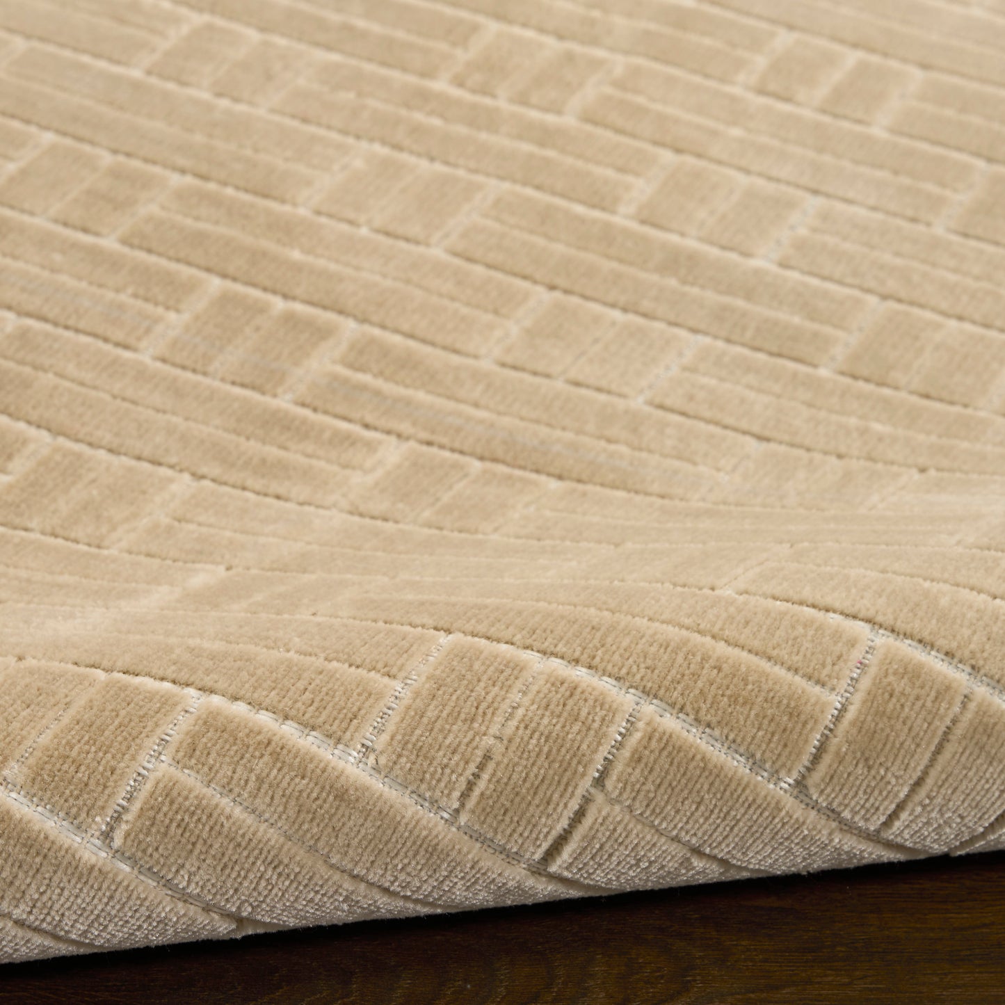 Nourison Home Washable Charm  Beige Ivory  Contemporary