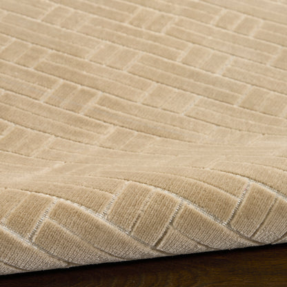 Nourison Home Washable Charm  Beige Ivory  Contemporary