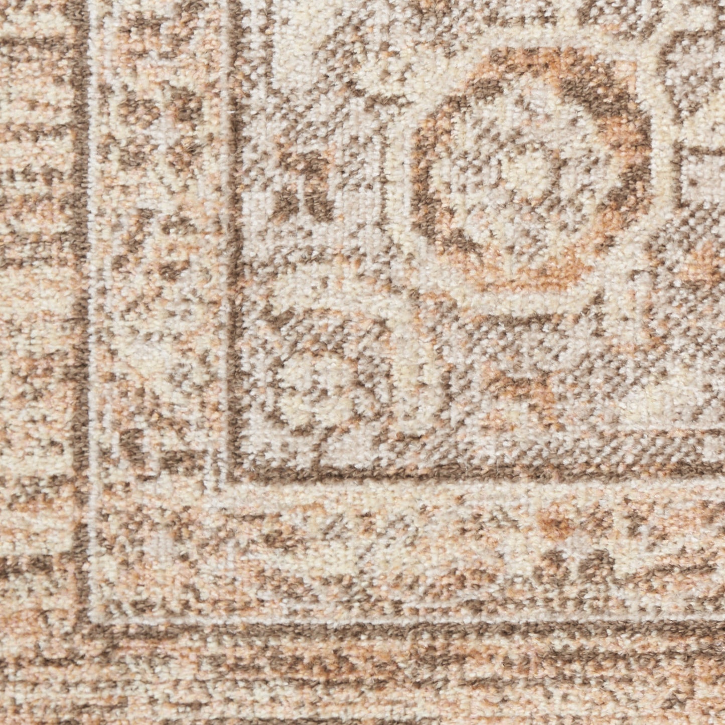 Nourison Home Astra Machine Washable  Beige  Traditional