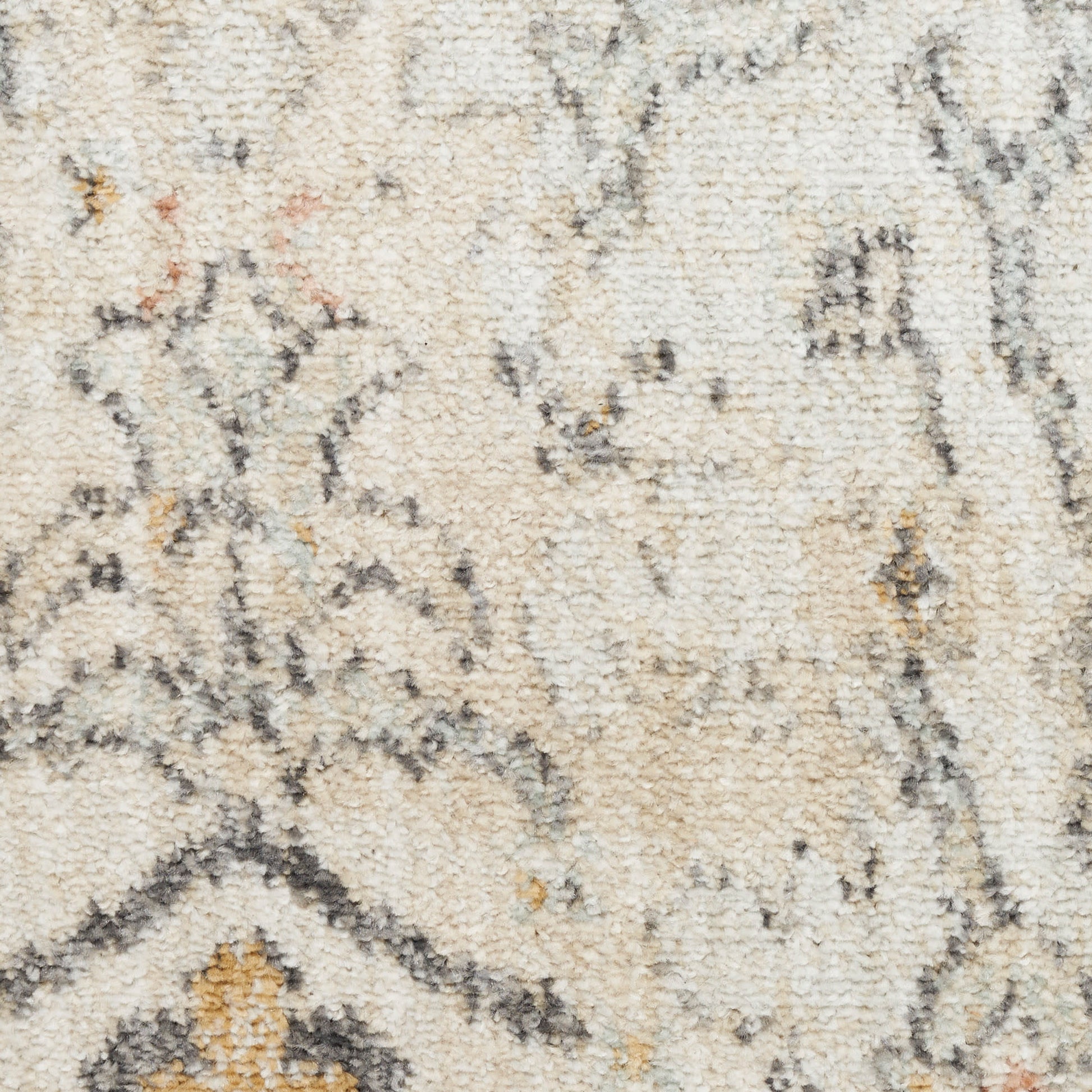 Nourison Home Oushak Home  Grey  Traditional