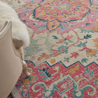 Nourison Home Passion  Ivory Pink  Transitional