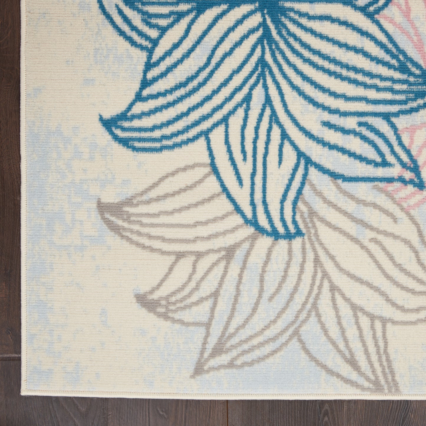 Nourison Home Jubilant  Ivory Multicolor  Contemporary