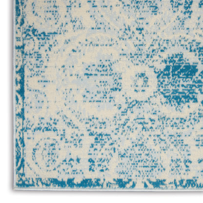 Nourison Home Jubilant  Blue  Transitional
