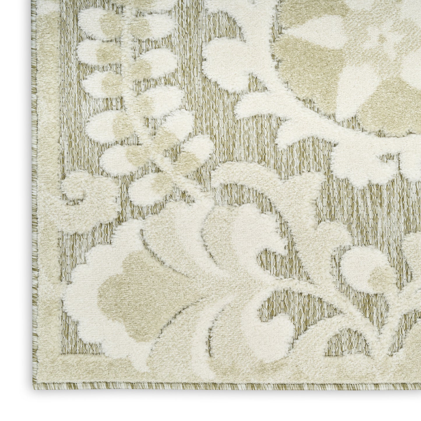 Nourison Home Aloha  Ivory Sage  Contemporary