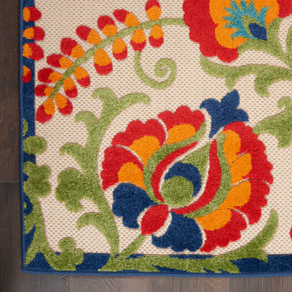 Nourison Home Aloha  Multicolor  Contemporary