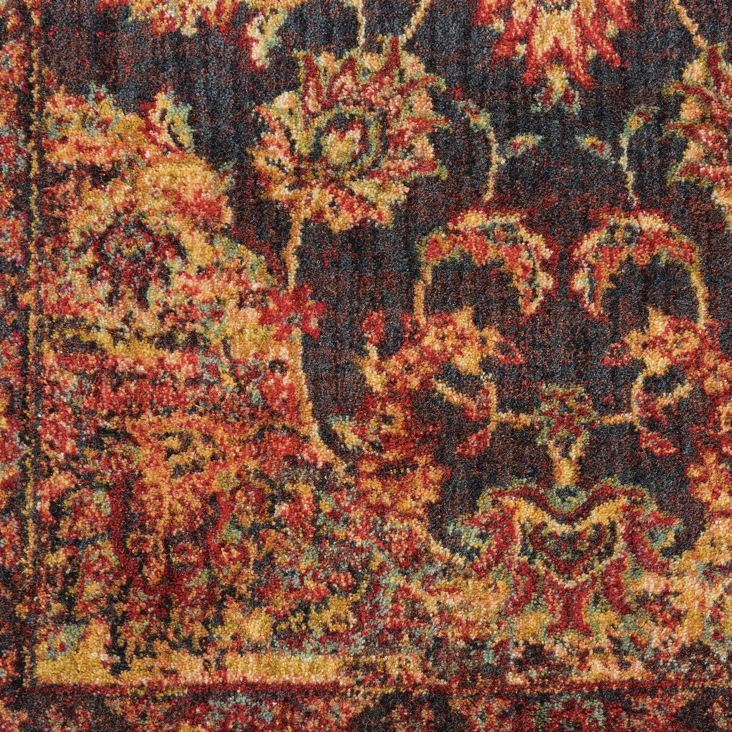Nourison Home Jewel  Ember Red  Traditional