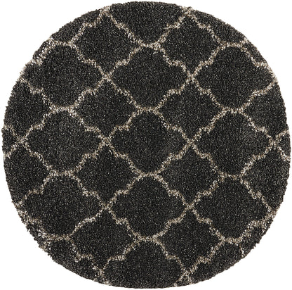 Nourison Home Amore AMOR2 Charcoal Contemporary Power-loomed Rug