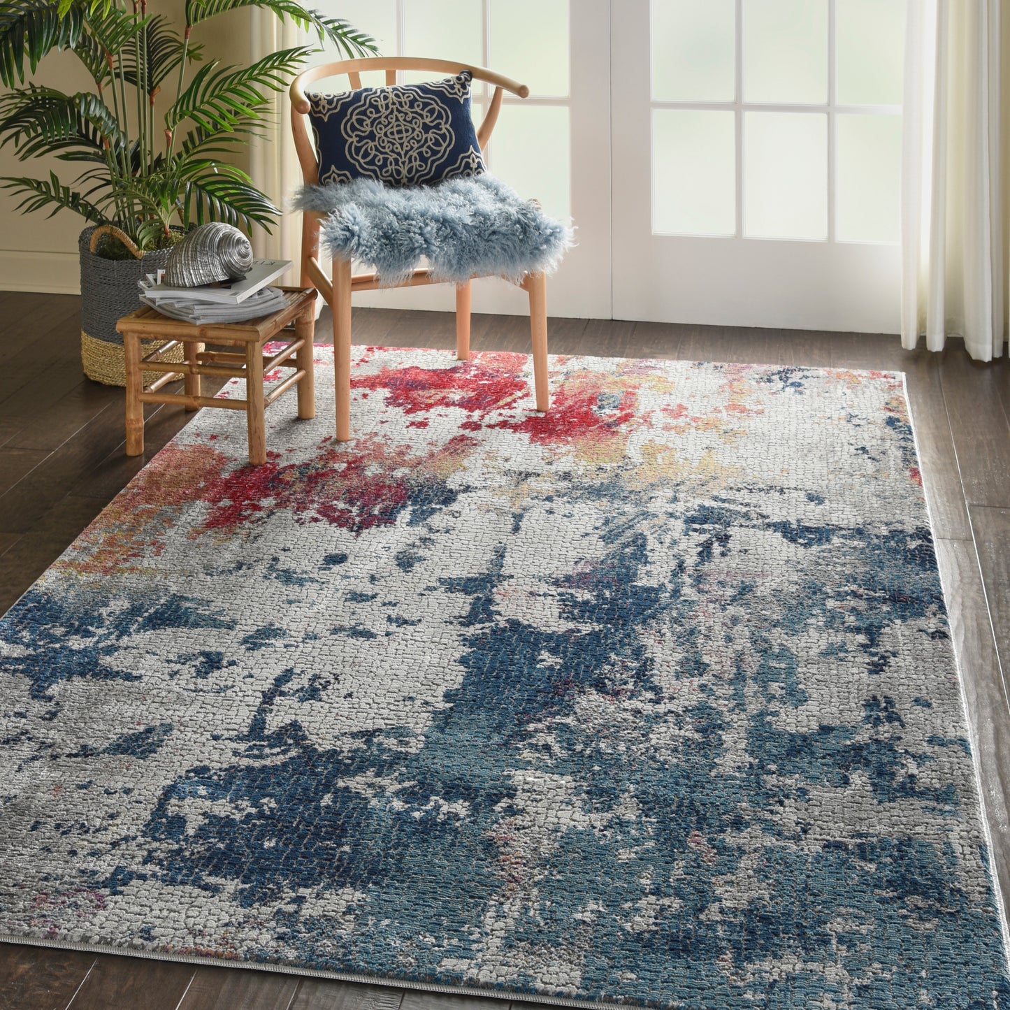 Nourison Home Ankara Global  Multicolor  Contemporary