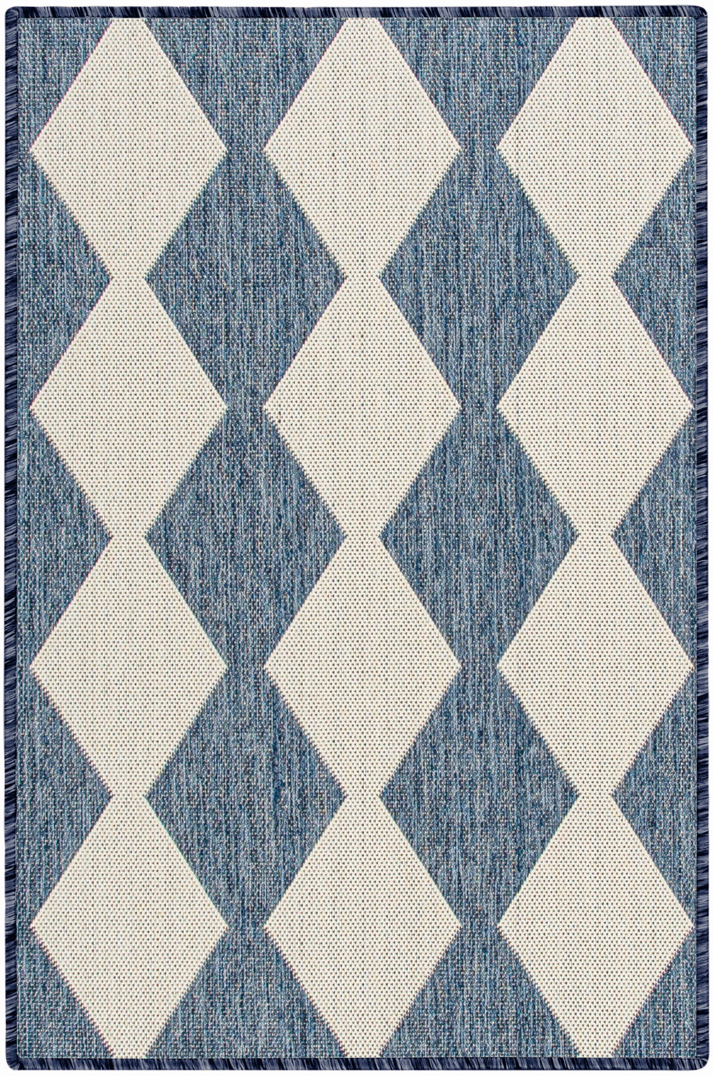 Nourison Home Positano POS04 Navy Blue Contemporary Power-loomed Rug