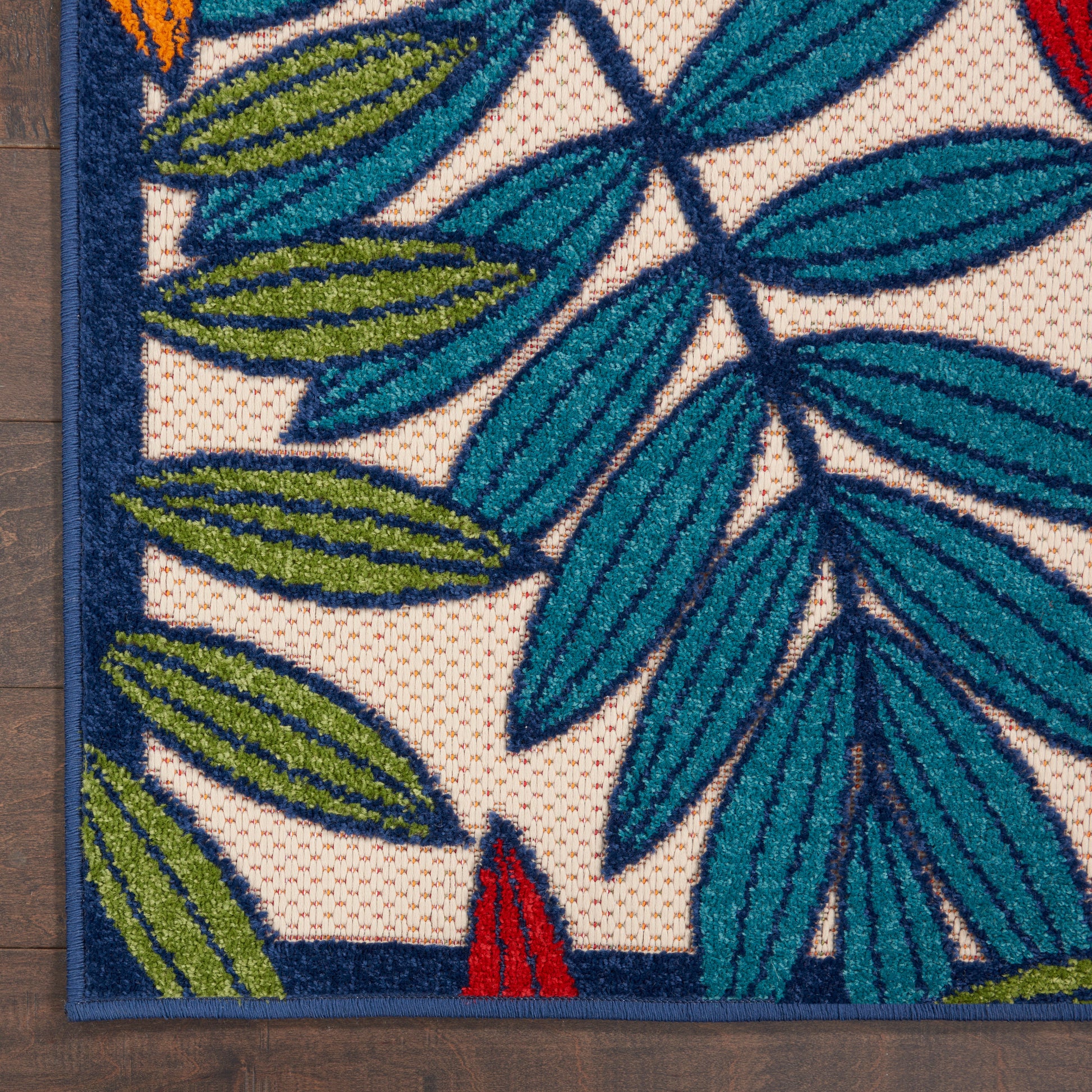 Nourison Home Aloha  Multicolor  Contemporary