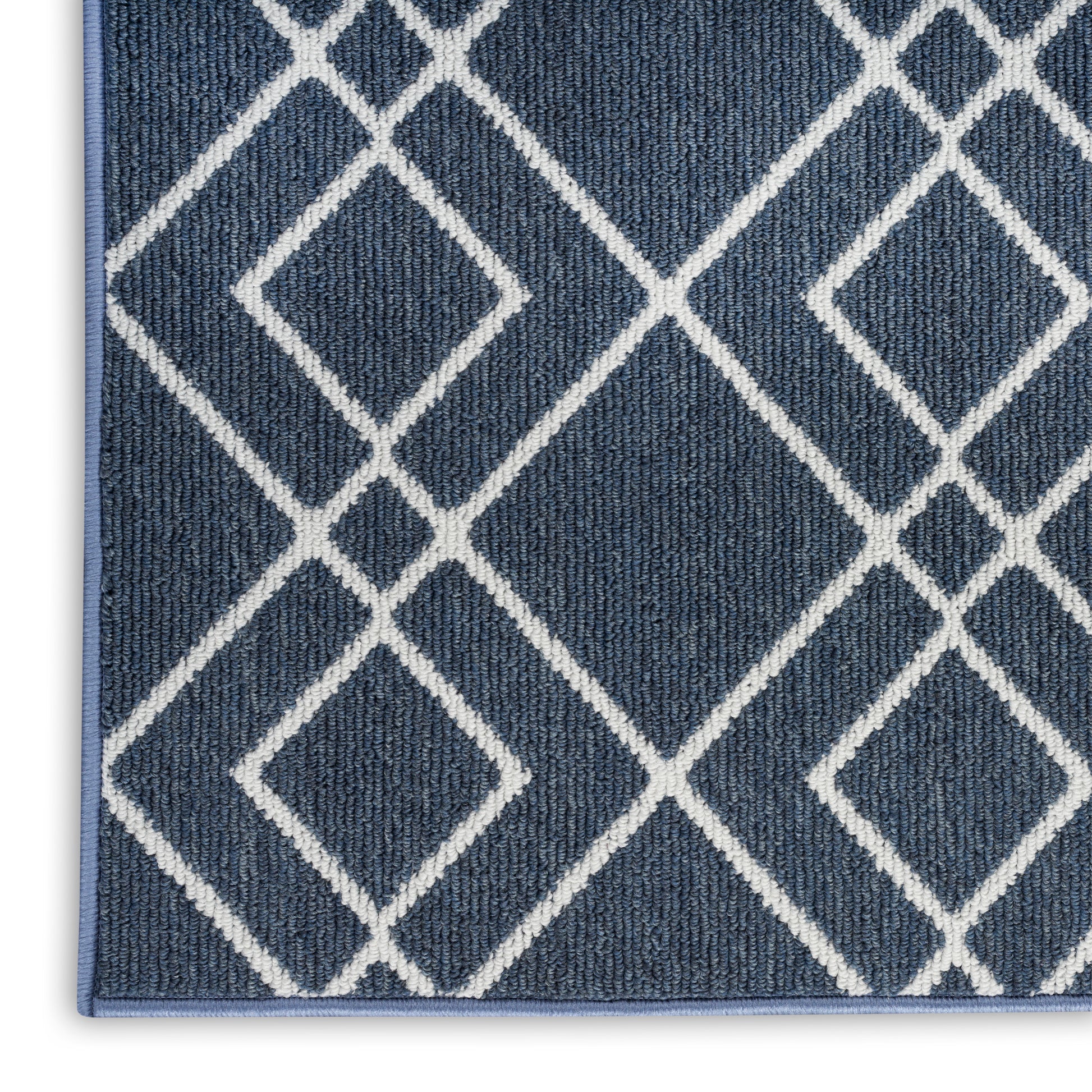 Nourison Home Modern Lines  Denim  Contemporary