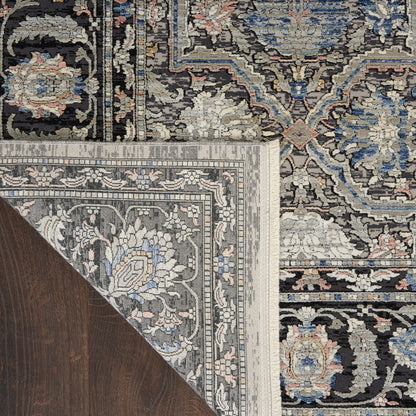 Nourison Home Starry Nights  Grey Navy  Traditional