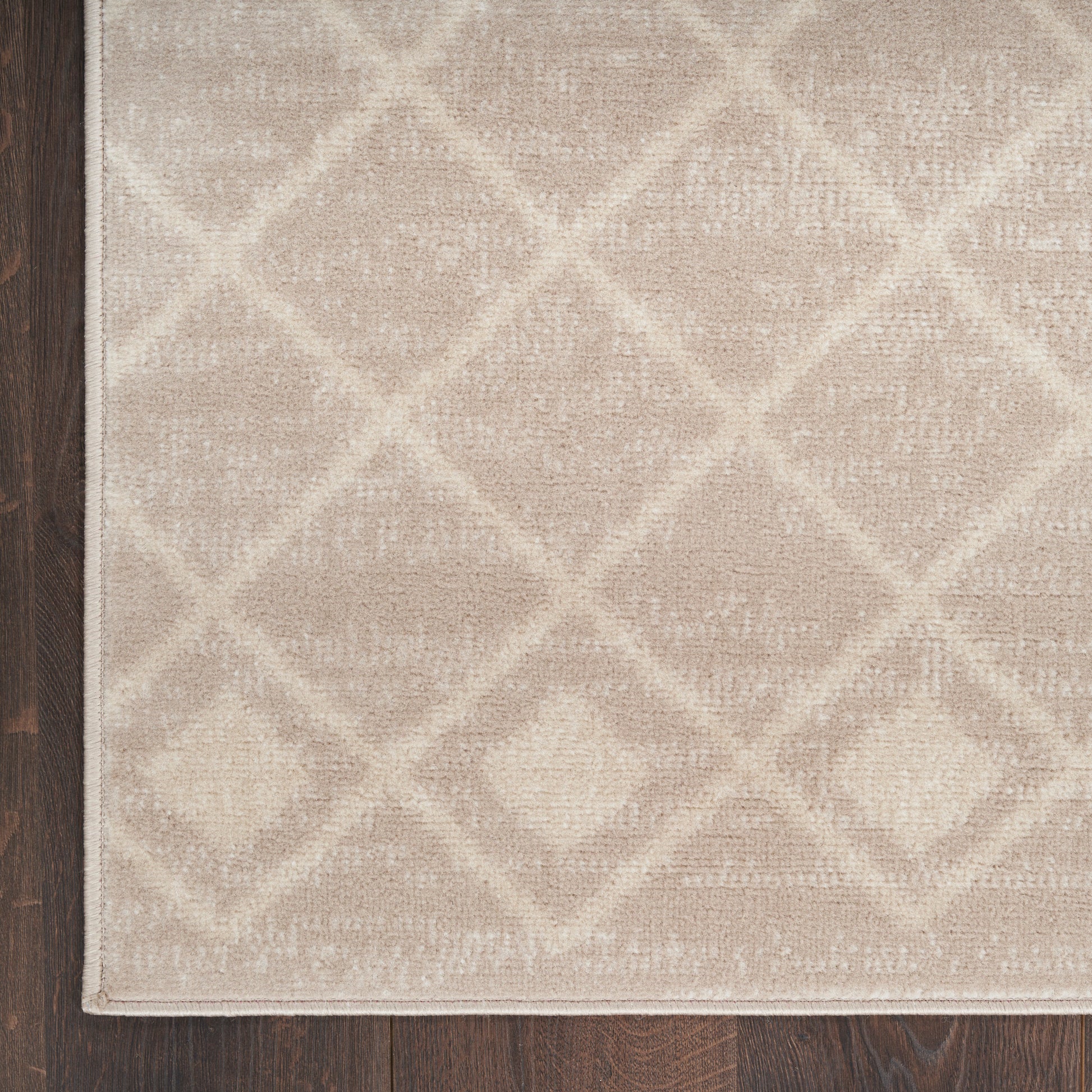 Nourison Home Grafix  Beige  Transitional