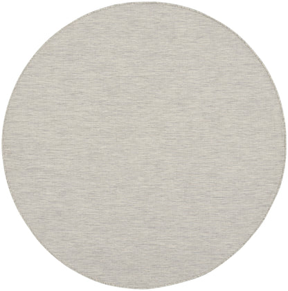 Nourison Home Positano POS01 Light Grey Contemporary Power-loomed Rug
