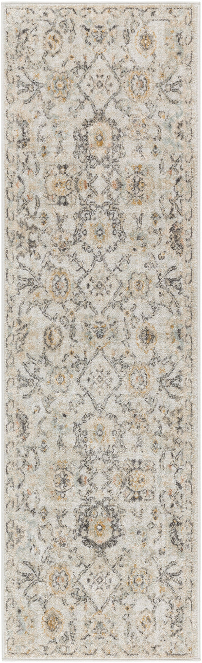 Nourison Home Oushak Home OUS01 Grey Traditional Loom-woven Rug