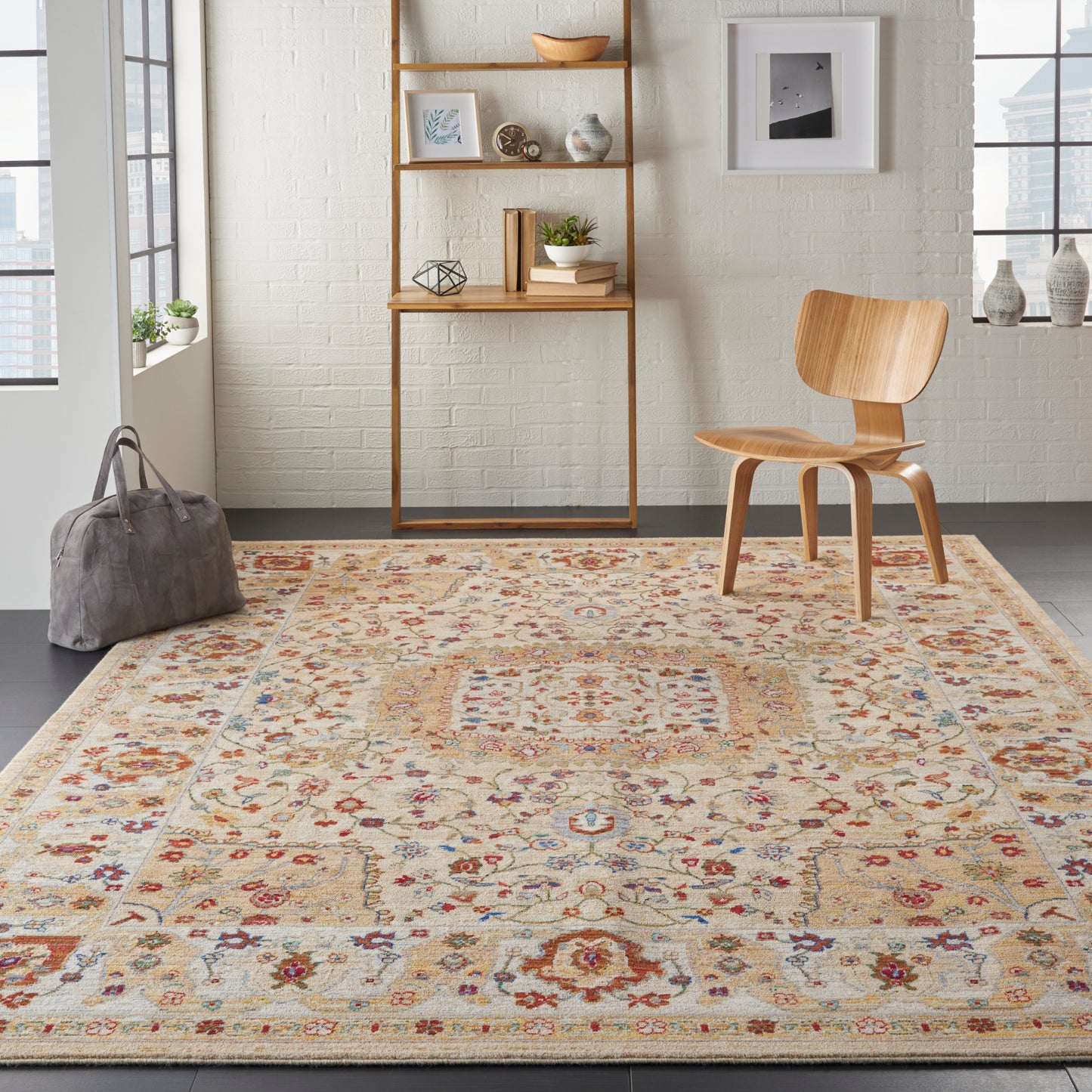 Nourison Home Majestic  Sand  Traditional