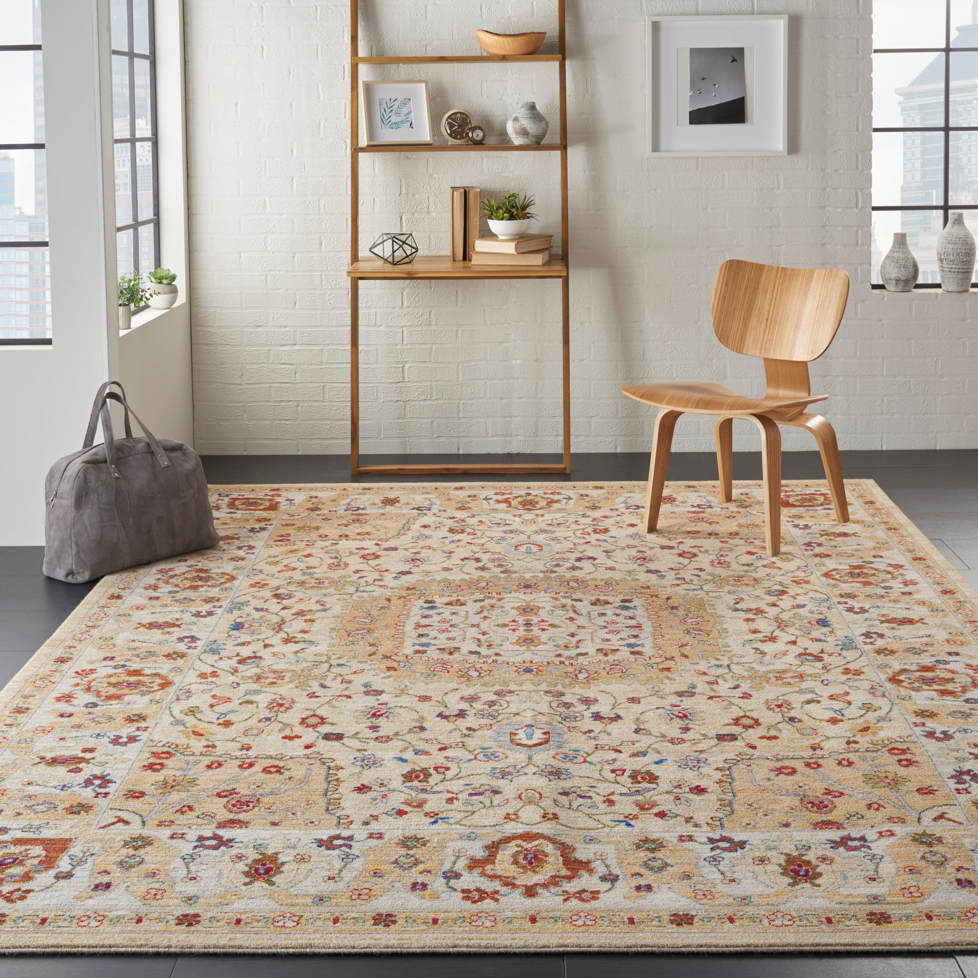 Nourison Home Majestic  Sand  Traditional