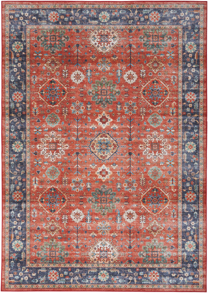 Nourison Home Fulton  Rust  Traditional