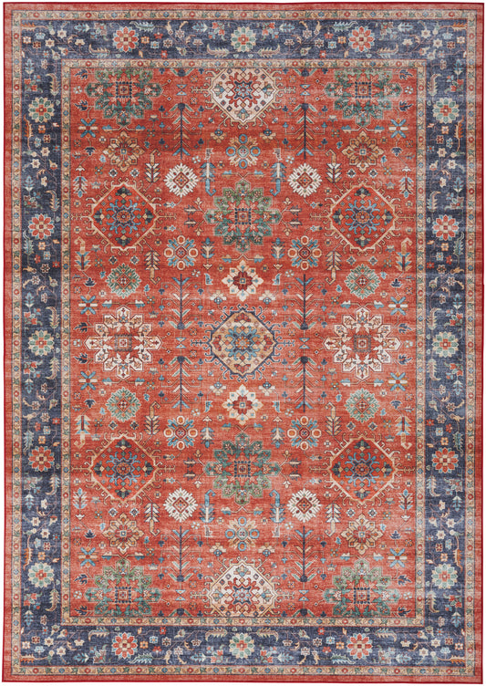 Nourison Home Fulton  Rust  Traditional