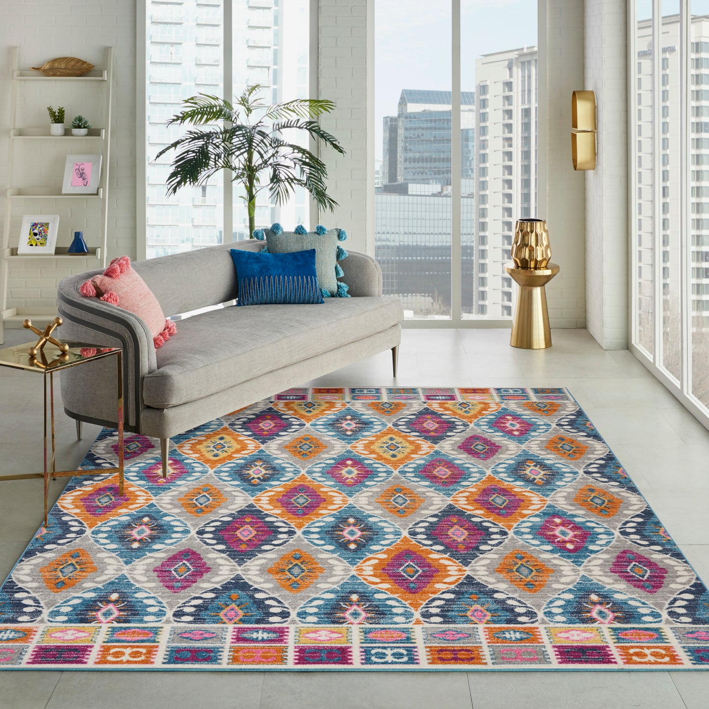 Nourison Home Passion  Multicolor  Transitional