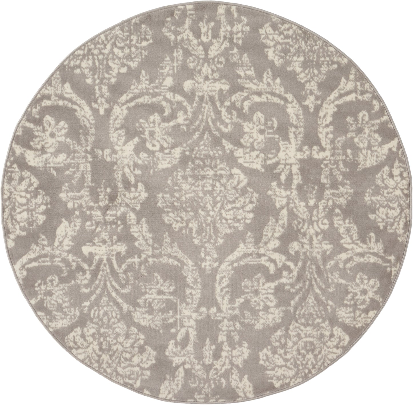 Nourison Home Jubilant JUB09 Grey Transitional Power-loomed Rug