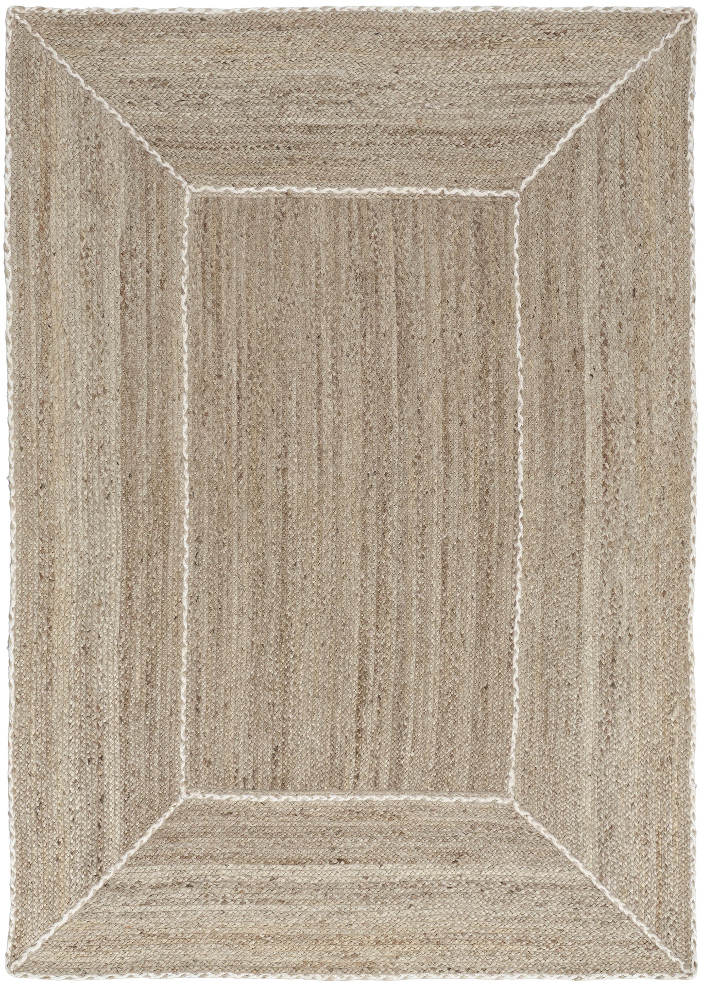 Nourison Home Terrazzo Jute TRJ01 Natural Grey Contemporary Hand Woven Rug